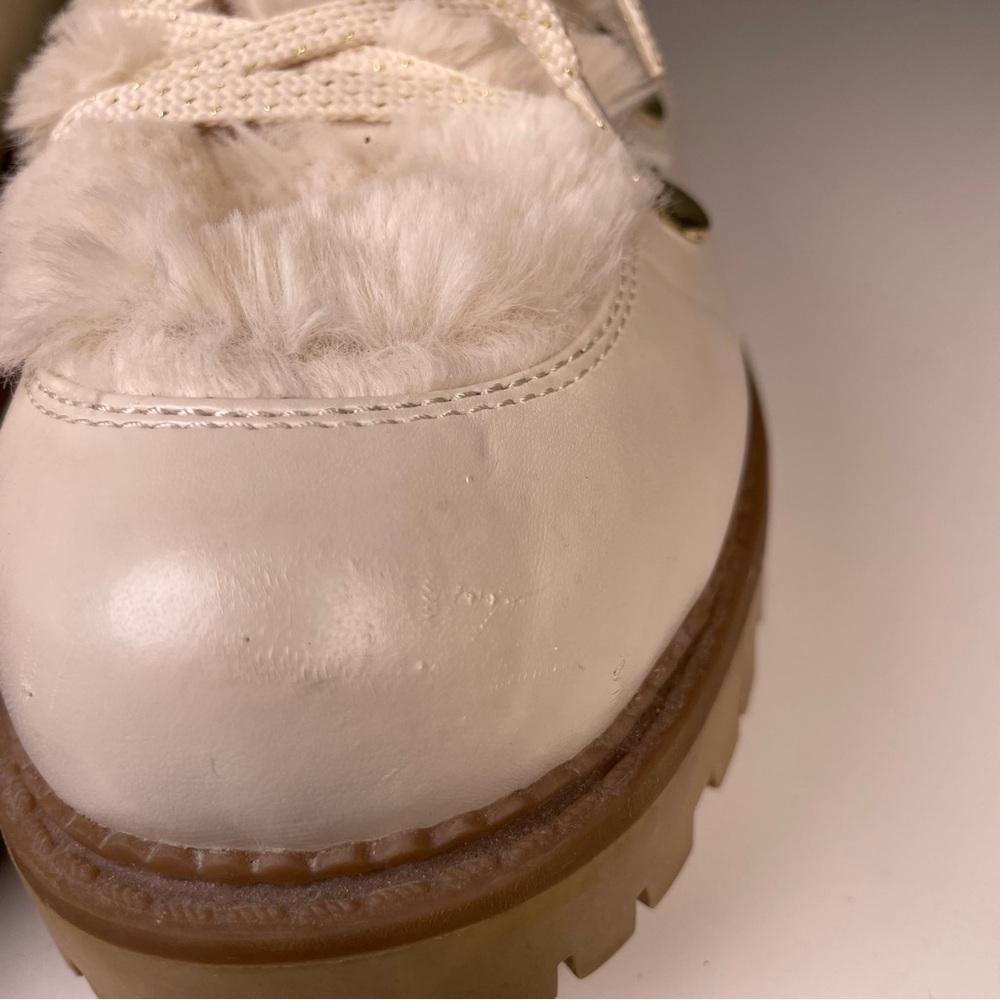 Sam Edelman Circus Kilbourn Vegan Boots women's sz 9 in Modern Ivory - Picture 15 of 16